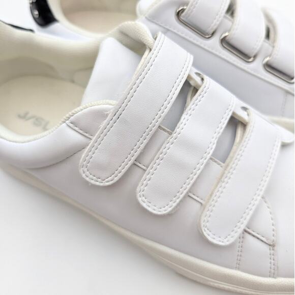 J/Slides Gennie Studded Platform Sneaker Shoes Women's White Size US9M EU40 - Picture 12 of 12